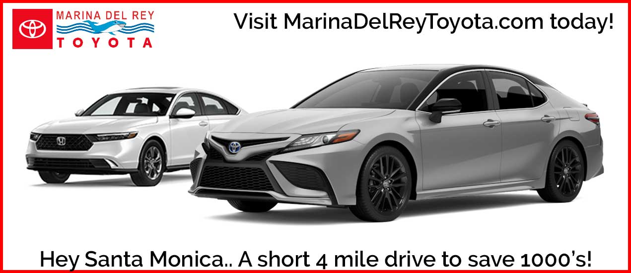 Compare the 2024 Honda Accord in Santa Monica VS. 2024 Toyota Camry In Santa Monica