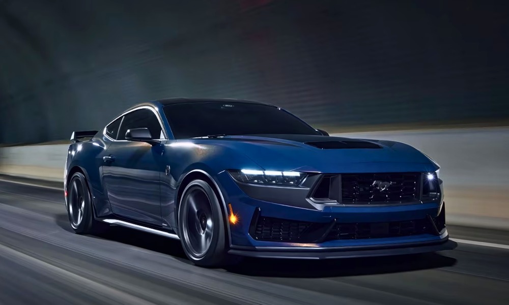 Ford Unveils New Features of Mustang Dark Horse