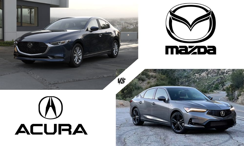 2023 Mazda Mazda3 vs. 2023 Acura Integra Comparison Test