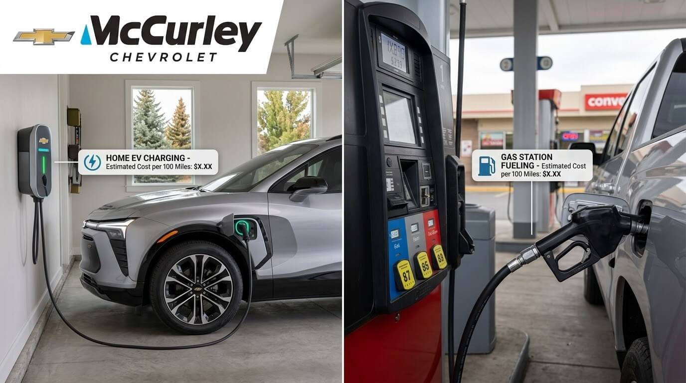 EV Charging Cost vs. Gas Prices in Washington State