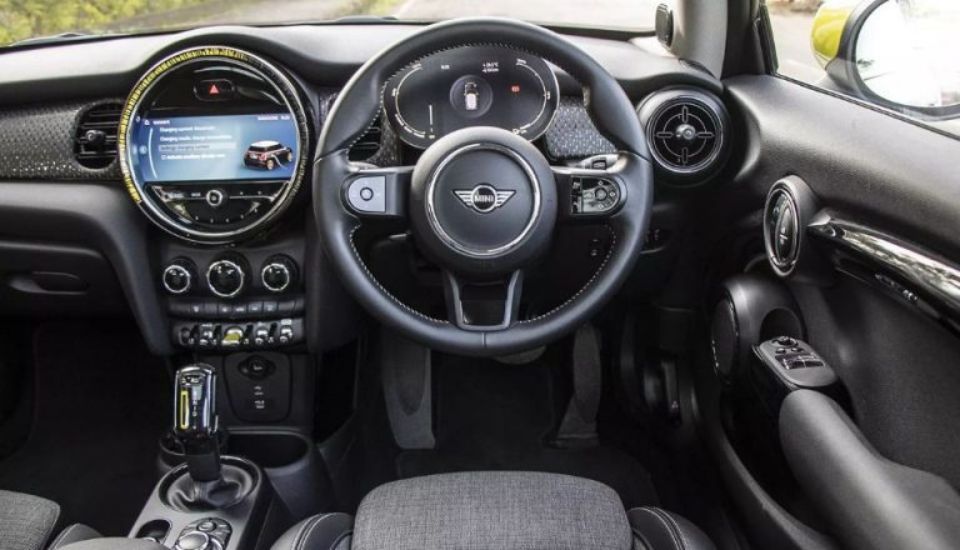MINI Cooper Electric hatchback interior