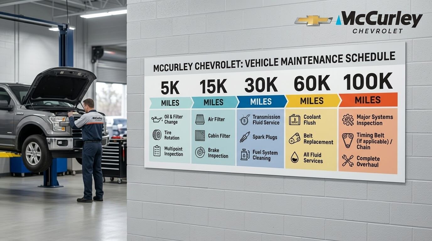 Chevrolet Maintenance Schedule: What's Actually Due