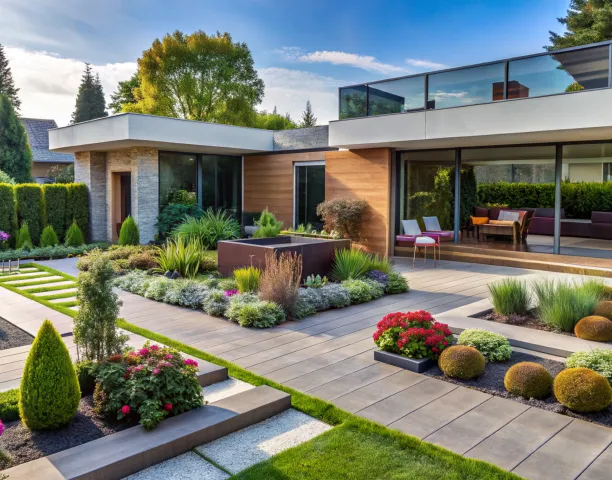 Open-concept home layout with seamless flow between rooms