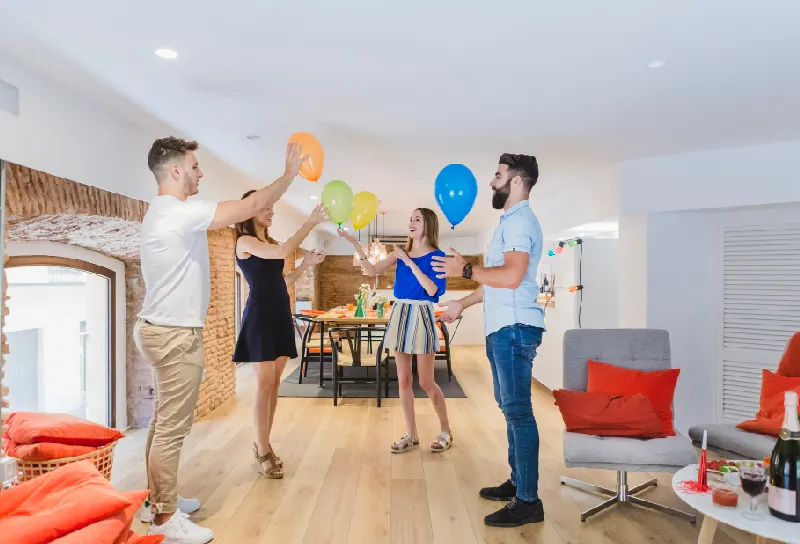 Flexible ADU interior setup for guests, workspace, and long-term living