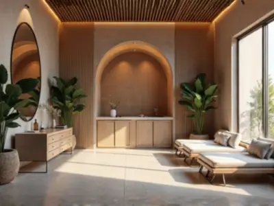 Spa-inspired luxury bathroom