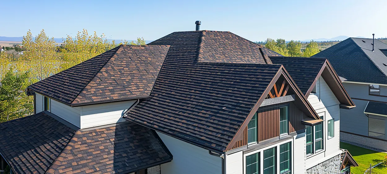 Shingle roofing