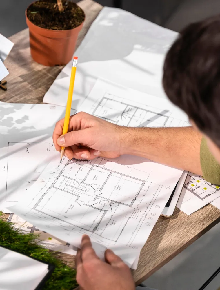 Open-concept ADU living space illustrating customized layout planning