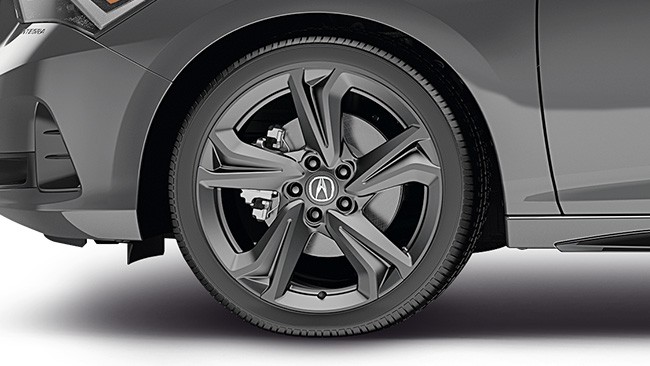 19-in Matte Black Alloy Wheels with Tires