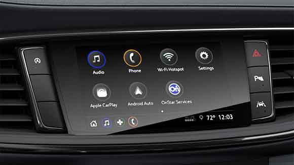 Buick® Infotainment System with 8" diagonal color touch-screen