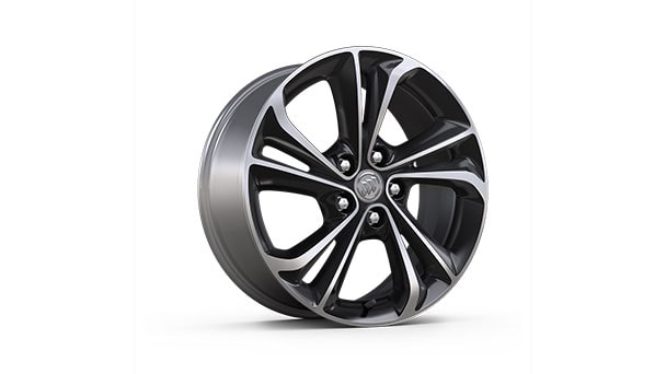 18" machined aluminum wheels with High Gloss Dark Android pockets