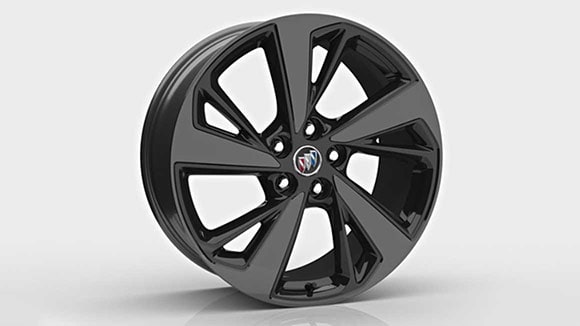 20" aluminum wheels with Dark finish