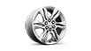 18" Bright Silver aluminum wheels