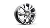 21" Pearl Nickel aluminum wheels