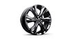 21" Gloss Black aluminum wheels