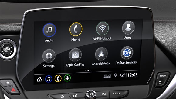 Chevrolet Infotainment 3 Plus system with 10.2" diagonal HD color touch-screen