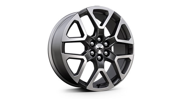 20" Technical Gray aluminum wheels