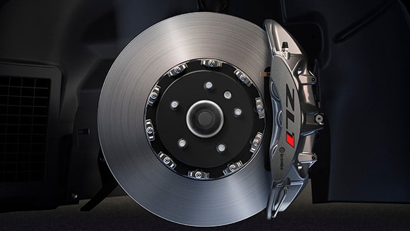 Brembo® front and rear performance antilock brakes