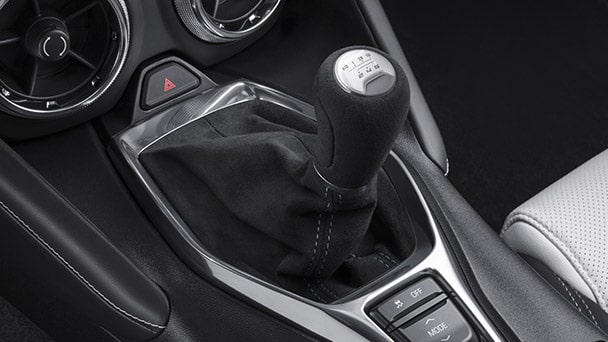 Suede shift knob and boot kit