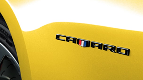 Exterior Emblems (Camaro Emblems in Black)