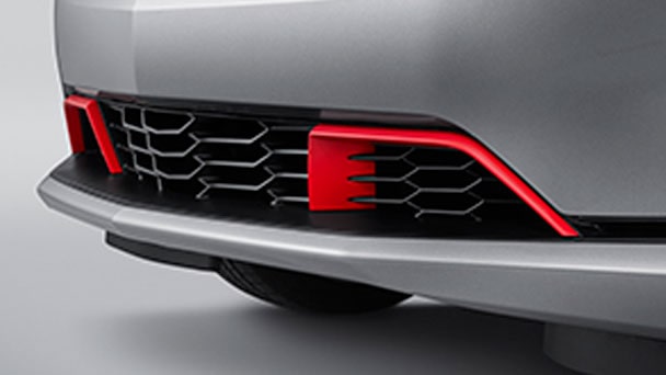 LS/LT Black lower grille with Red Hot inserts, second generation