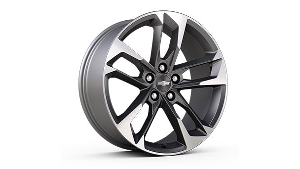 20" SS 5-split spoke machined-face wheels with summer-only tires