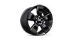 18" 5-spoke gloss Black aluminum wheels