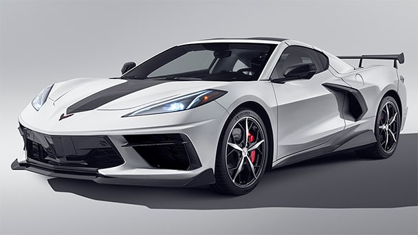 Carbon Flash Metallic-painted Carbon Fiber Ground Effects, Genuine Corvette Accessory