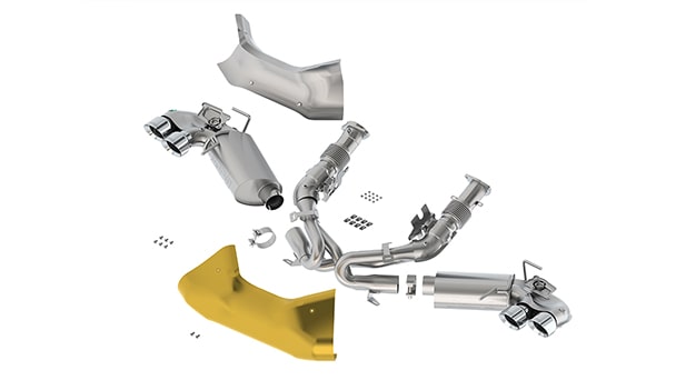 Exhaust Upgrade Systems (Cat-Back Dual-Mode w/Polished Stainless Tips)