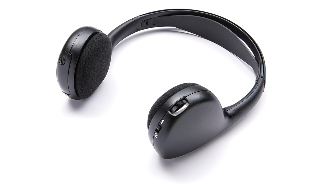 Audio (Dual-Channel Wireless Infrared (IR) Headphones with Bowtie Logo)