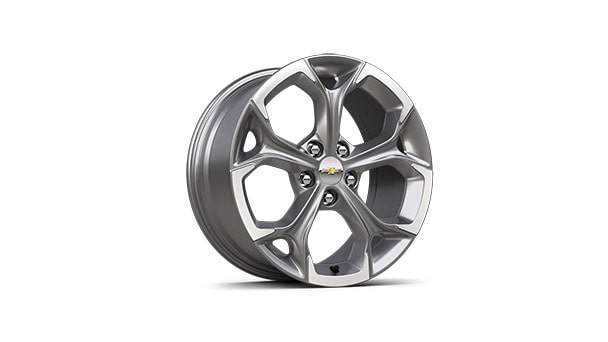 18" bright machined aluminum wheels with Lunar Gray pockets