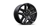 20" High gloss Black painted aluminum wheels