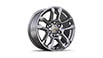 18" Bright Silver painted aluminum wheels