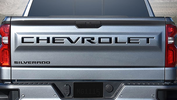 Decals (3-D Urethane CHEVROLET Tailgate Lettering in Gloss Black)