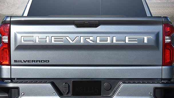 Decals (3-D Urethane CHEVROLET Tailgate Lettering in Gloss White)