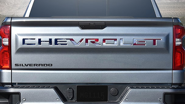 Decals (3-D Urethane CHEVROLET Tailgate Lettering in Americana)