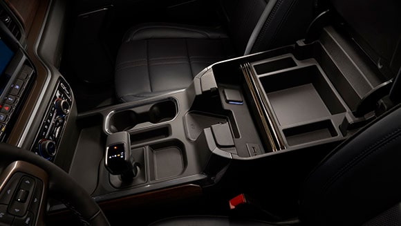 Front center console
