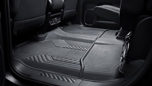 Front and rear all-weather floor liners with Z71 logo