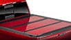 Tonneau Covers (Standard Bed Tri-Fold Hard Tonneau Cover with Battery Operated LED Light Red)