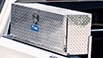 Tool Box (48-Inch Cross Bed Single Door Topsider Aluminum in Bright Chrome)