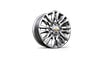 20" 16-spoke polished aluminum wheels