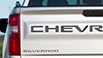 Decals (3-D Stamped CHEVROLET Tailgate Lettering in Black Stainless Steel)