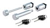 Locking (Trailer Hitch Receiver and Coupler Lock Set)