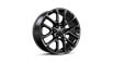 22" multi-spoke Gloss Black wheels