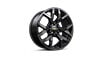 20" Multi-spoke Gloss Black wheels