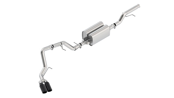 Exhaust Upgrade Systems (Cat-Back Dual Exhaust Upgrade System w/Black Chrome Tips)
