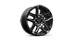 20" Gloss Black painted aluminum wheels