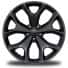 20-Inch x 8.0-Inch Black Noise Aluminum Wheels