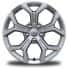 17-Inch x 7.0-Inch Aluminum Wheels (Late Availability)