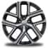 19-Inch x 7.5-Inch Painted Diamond Cut Alum Wheels (Late Availability)