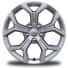 17-Inch x 7.0-Inch Aluminum Wheels